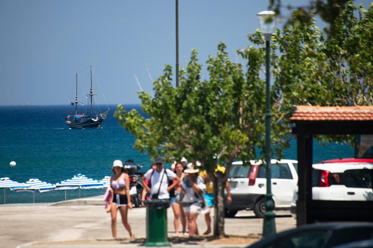 Sia Mare Seaside Apartments Faliraki Bagian luar foto