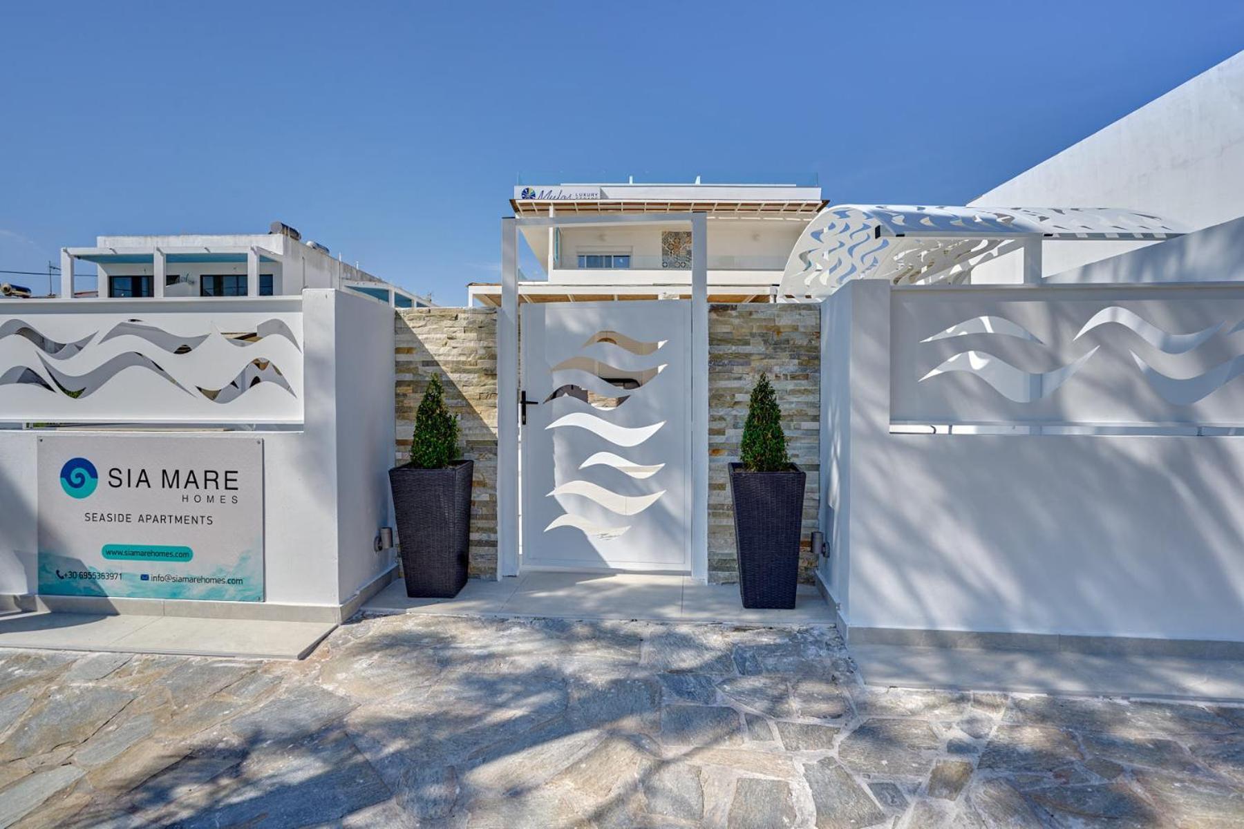 Sia Mare Seaside Apartments Faliraki Bagian luar foto